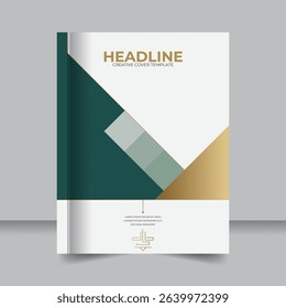 Company Report and Flyer Design for Modern Business Promotion, Abstract Corporate Design for Presentation Reports and Print Materials

