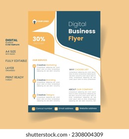 Company Sponsor Ads, Free PSD Office Poster Creative Business Flyer Templates, and New Modern Corporate Business Digital Marketing Flyers