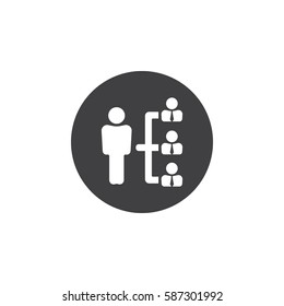 Company structure icon