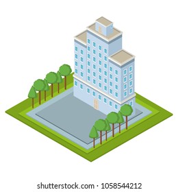 Company tower building