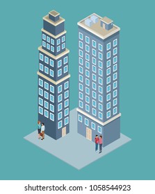 Company tower building