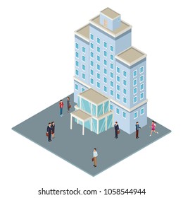 Company tower building