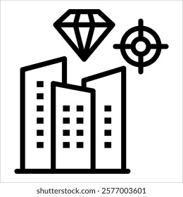 Company Values Icon Element For Design