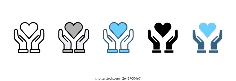 COMPANY VALUES  icon set with various styles and colors of honesty, boldness, collaboration, customer loyalty, learning, performance, innovative, trust