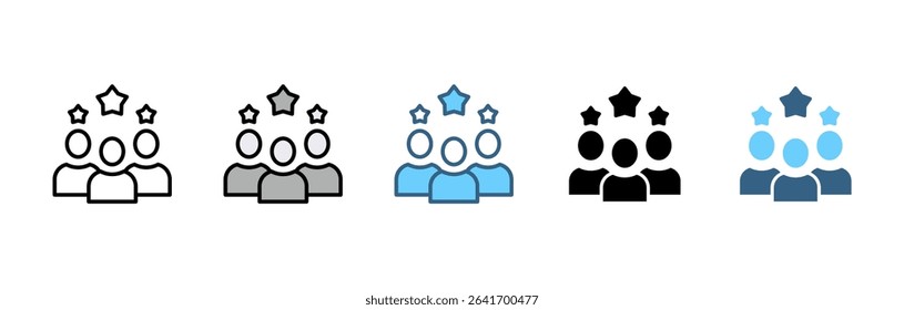 COMPANY VALUES  icon set with various styles and colors of honesty, boldness, collaboration, customer loyalty, learning, performance, innovative, trust