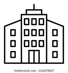 Company vector icon. Can be used for printing, mobile and web applications.