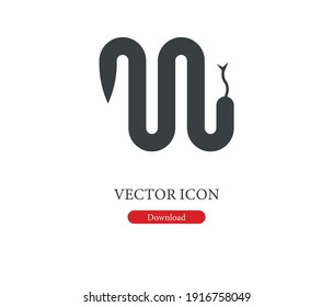 Company vector icon. Editable stroke. Symbol in Line Art Style for Design, Presentation, Website or Apps Elements. Pixel vector graphics - Vector