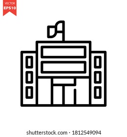 Company vector icon. Organization Icon Concept. Eps 10 vector illustration.