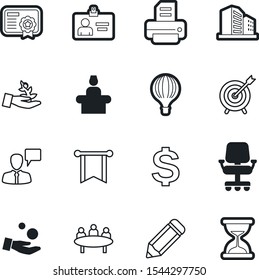 company vector icon set such as: payment, investment, house, adventure, fun, equipment, glass, leisure, chatting, urban, nature, workplace, price, bank, discussion, hotel, id, government, air, stamp