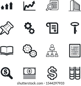 company vector icon set such as: drawing, organizational, contracts, frame, paperwork, count, look, buildings, formal, reminder, pictogram, home, accounting, tack, organization, infographic