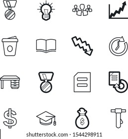 company vector icon set such as: solution, hour, mirror, icons, leadership, cap, round, sack, team, energy, latte, job, comfortable, crash, file, cafe, graduate, hat, modern, human, american