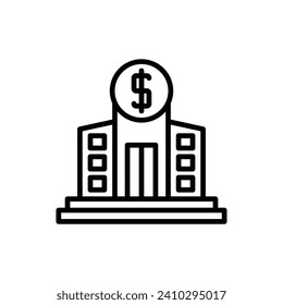 Company Vector Line Icon Design