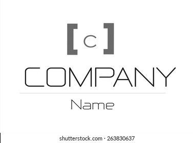 company vector logo design template