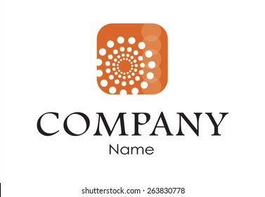 company vector logo design template