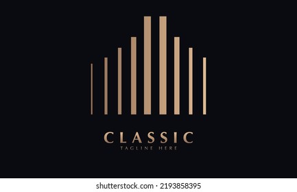 company vector logo monogram template