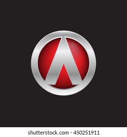 A company vector logo and symbol Design, Letter A logo icon