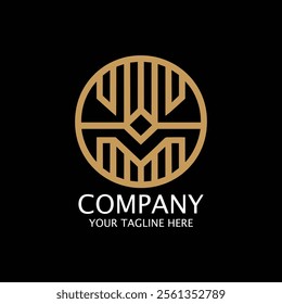 Company Vector Logo Template Design.