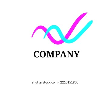 diseño vectorial de logotipo de escritura de empresa
