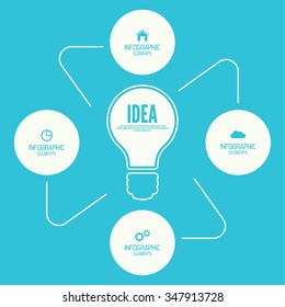 Comparative chart with banner for presentation, informative forms. 