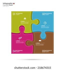 Comparative chart with templates for presentation, informative forms. 