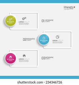 Comparative chart with templates for presentation, informative forms. 