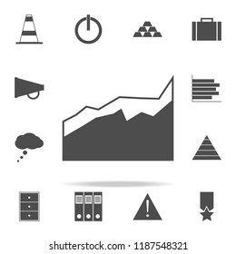 a comparative diagram icon. web icons universal set for web and mobile