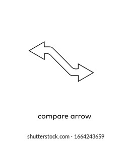 compare arrow, right arrow, left arrow