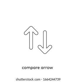 compare arrow, right arrow, left arrow