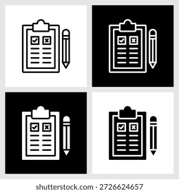 Comparar Icono con fondo blanco y negro