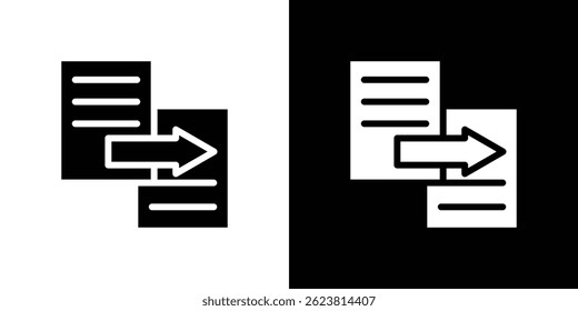 Compare icon for logo web mobile app UI design.
