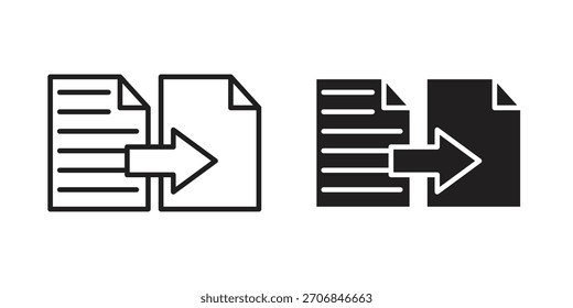 Symbol für Logo, Web, App-Designs vergleichen.