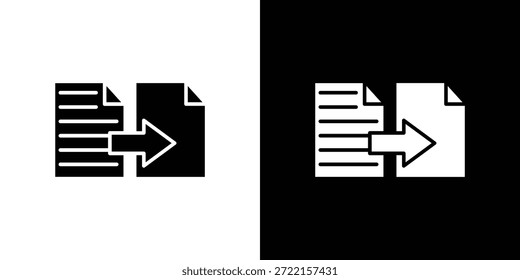 Comparar icono de Ilustración vectorial - iconos de vector de estilo negro de alta calidad