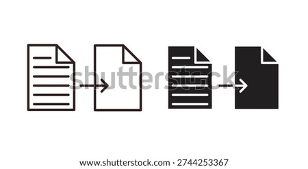 Compare icon vector Illustration logo template pack