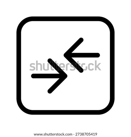 Compare Icon Vector Symbol Design Illustration