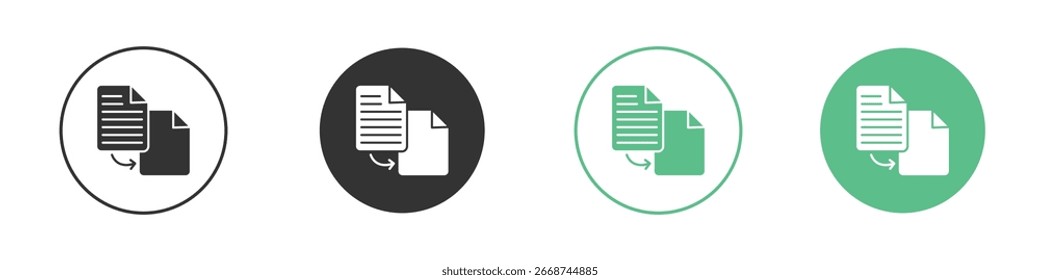Compare icon for your website or app. eps10