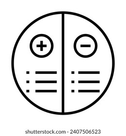Compare Products icon design for personal commercial use