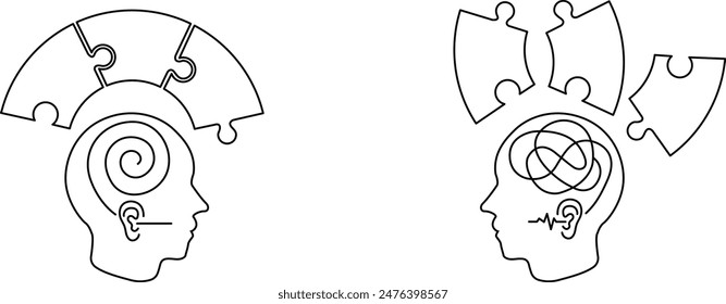 comparison between noise and silence. silence increases the ability to concentration.  good conscience, peace of mind