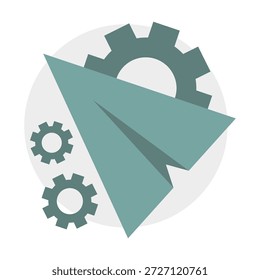 Ilustração da placa de comparação. Atribuições de planejamento profissional. Marca de verificação qualitativa Vetor. Documentos de programação da organização. EPS 10.