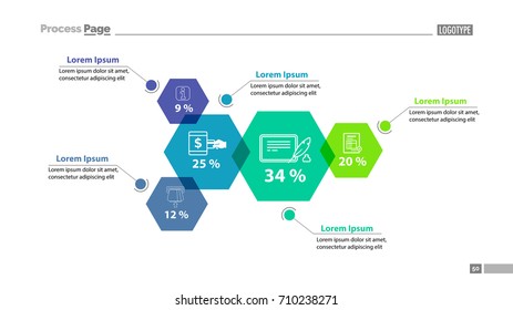 Comparison Chart Description Slide Template Stock Vector (Royalty Free ...