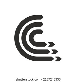 Comparison diagram icon on white background