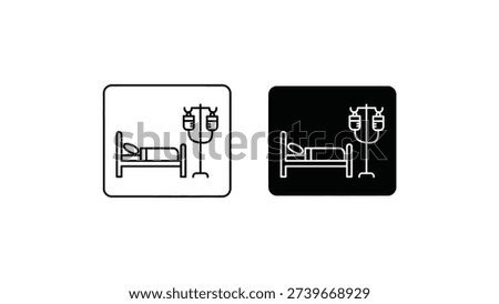 Comparison of hospital beds with and without attached medical equipment