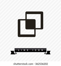 Comparison isolated minimal single flat icon. Line vector icon for websites and mobile minimalistic flat design.