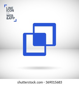 Comparison isolated minimal single flat icon. Line vector icon for websites and mobile minimalistic flat design.