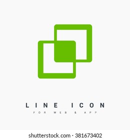 Comparison isolated minimal single flat icon. Line vector icon for websites and mobile minimalistic flat design.