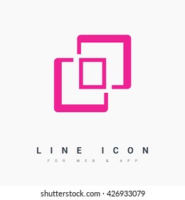 Comparison isolated minimal single flat icon. Line vector icon for websites and mobile minimalistic flat design.