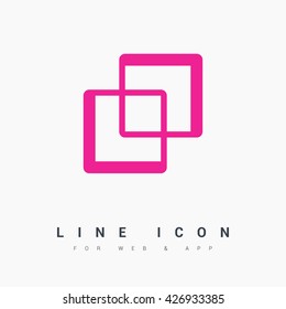 Comparison isolated minimal single flat icon. Line vector icon for websites and mobile minimalistic flat design.