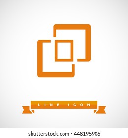 Comparison isolated minimal single flat icon. Line vector icon for websites and mobile minimalistic flat design.