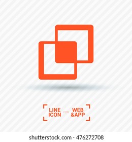 Comparison isolated minimal single flat icon. Line vector icon for websites and mobile minimalistic flat design.