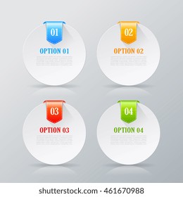 Comparison price plan option cards vector illustration isolated on grey background