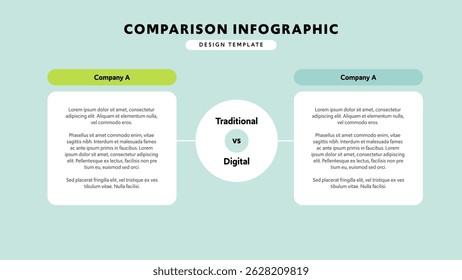  Comparison Table Business Infographic Template